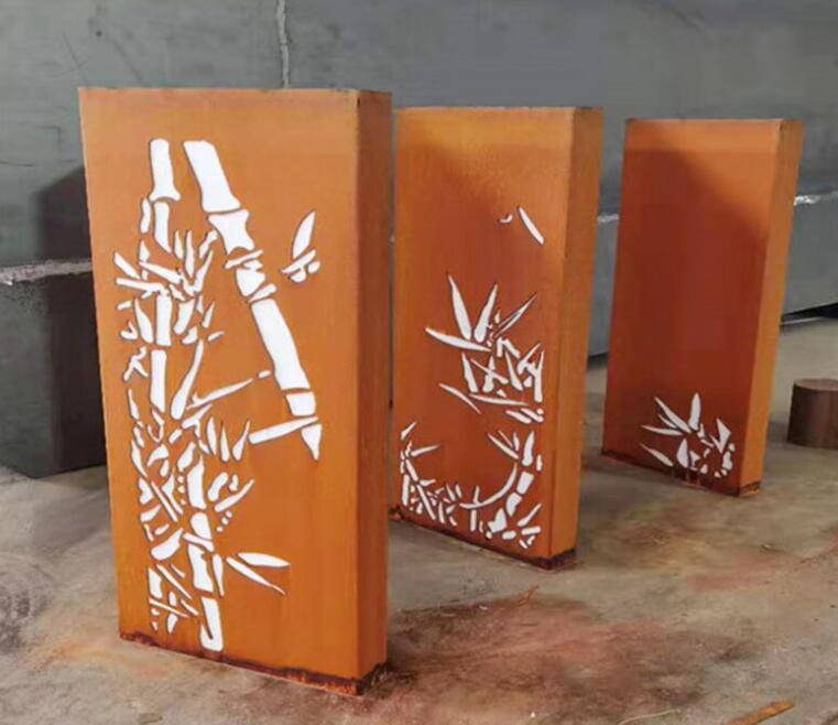 番阳镇锈钢板灯箱