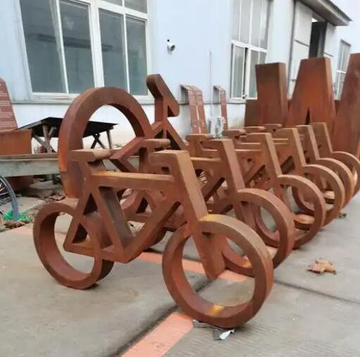 番阳镇耐候钢板造型